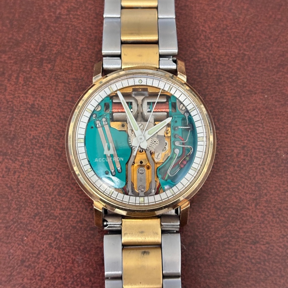 Bulova accutron spaceview 214 Two Tone watch